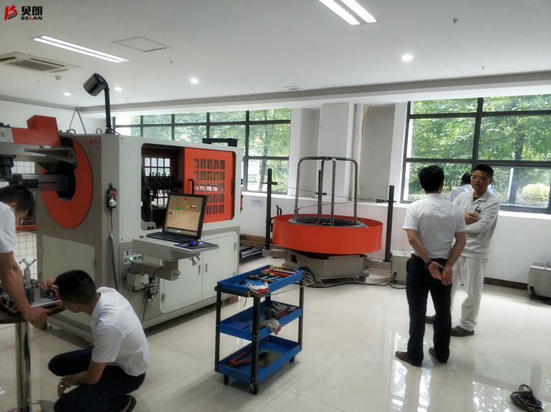 貝朗自動化設備公司-客戶參觀現(xiàn)場