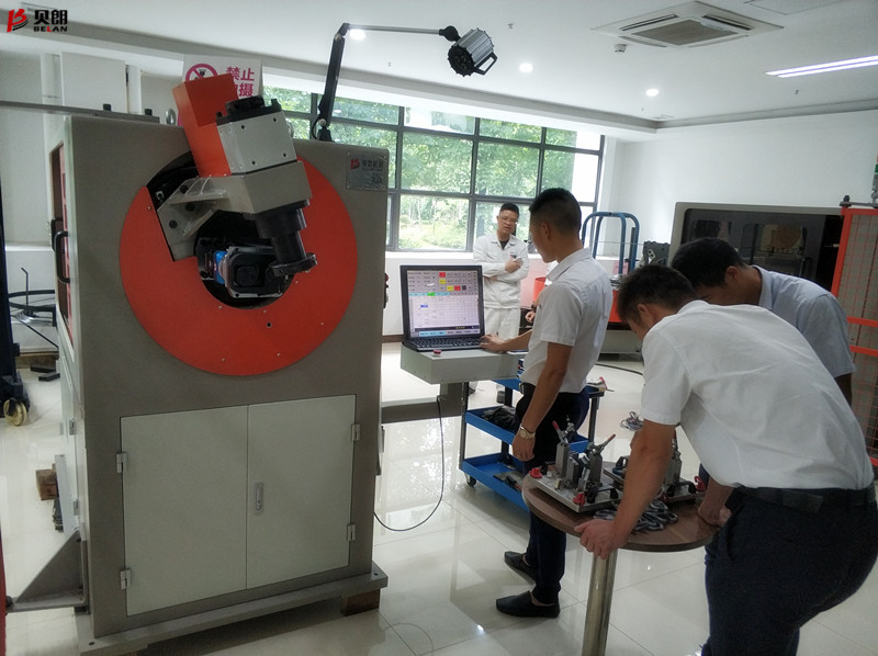 貝朗自動化設備公司-客戶參觀現(xiàn)場